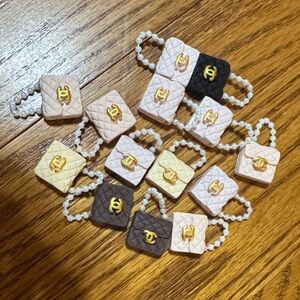 Set of 14 Miniature Chanel Bag charms